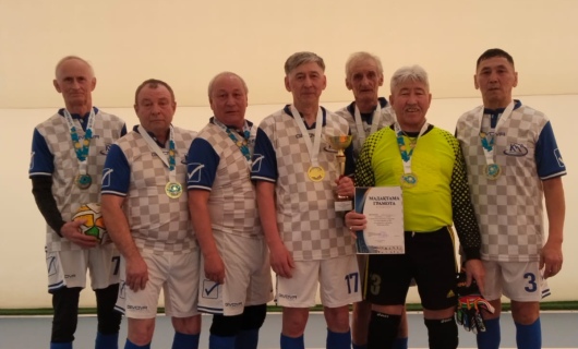 Ветераны из команды «Житикара км» заняли второе место на турнире в Денисовке